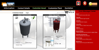 Pressure Tank Configurator using DriveWorks, USA