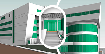 3D BIM Revit Models for Hospital Building