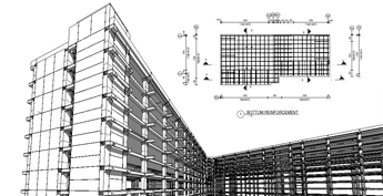 3D Precast Model for a Residential Project