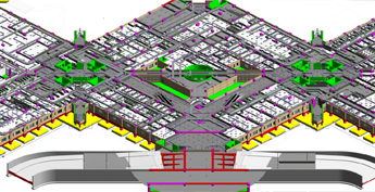 MEP BIM 3D Modeling for Hospital Building