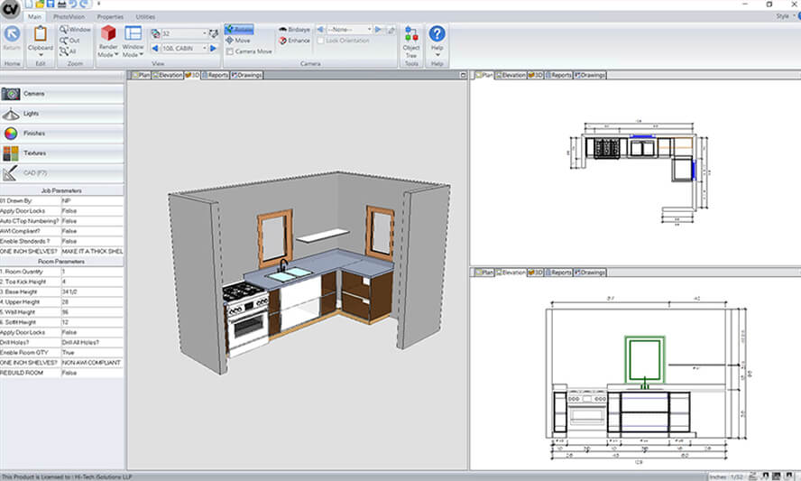 cabinet vision drawings modeling