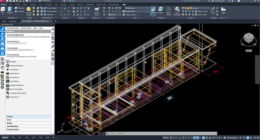 microvellum for woodwork design drafting