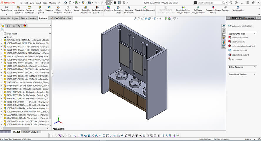 solidworks for millwork 3d modeling