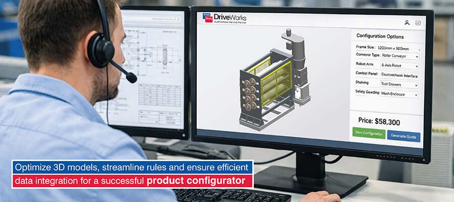 DriveWorks product configurator