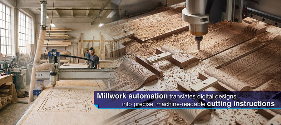 CNC-ready millwork drawings and production speed